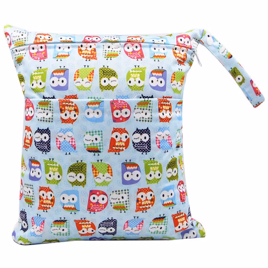 Diaper Wet Bag Waterproof Hanging Reusable Beach Diaper Bag