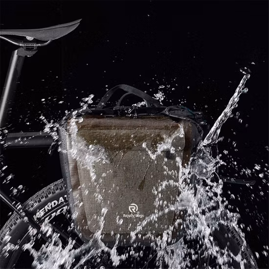 Mountain bike pannier prateleira traseira à prova dwaterproof água bicicleta carga assento pacote saco de bicicleta