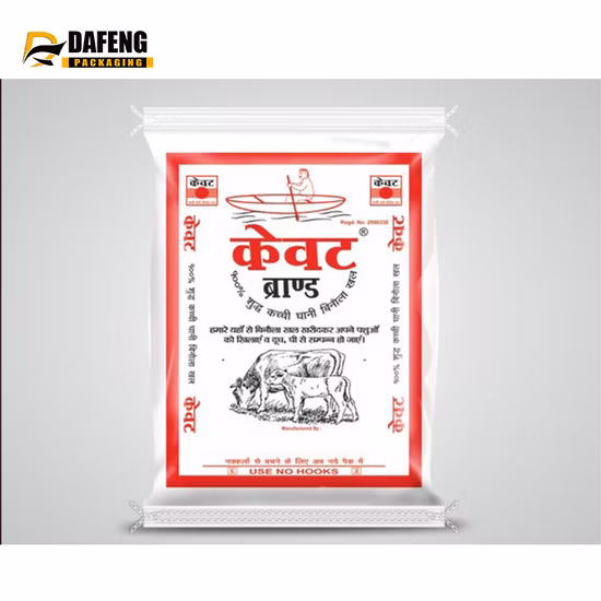 Fabricante de sacos de polipropileno de plástico PP tecidos sacos de ráfia 25kg 50kg Saco PP PP forro impermeável reutilizável Saco PP para açúcar, sal, cimento agrícola, areia